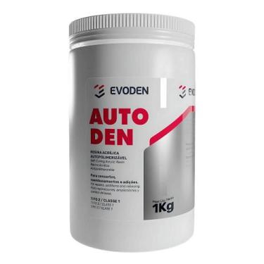 Imagem de Resina Acrílica Autopolimerizável Autoden Rosa 1kg - Evoden