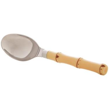 Imagem de Colher para Sorvete Inox Lyor Bambu Natural, Inox, 1
