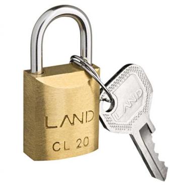 Imagem de Cadeado land de latao-20mm