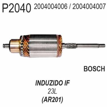 Imagem de INDUZIDO PARTIDA para MBB VOLVO RENAULT MODELO PARTIDA IF - ARIELO