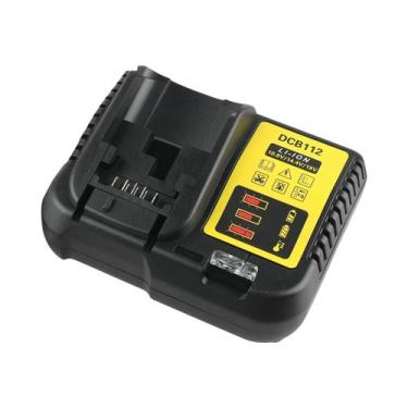 Imagem de Carregador De Bateria Li-ion 18V 20V MAX Dewalt, Carregador Rápido Com