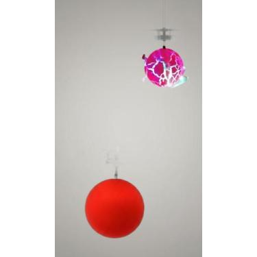Imagem de Drone de Bola com Sensor Infravermelho LED - Congratulations Store
