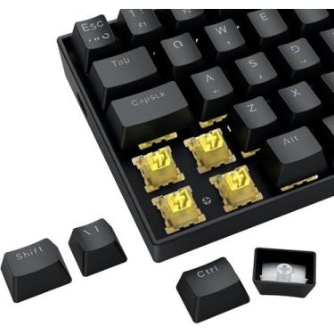 Imagem de Teclado Mecânico Fizz RGB Switch Magnético Preto K617RGB-M - REDDRAGON