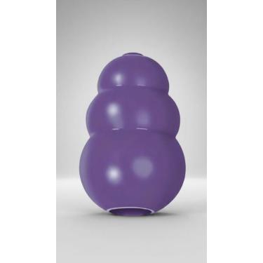 Imagem de Brinquedo Recheável P/ Cães Idosos Borracha Roxa G - Congratulations S