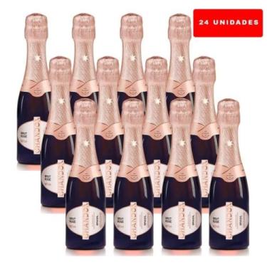 Imagem de Kit Mini Espumante Chandon Baby Brut Rosé 375ml 24 Unidades
