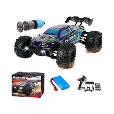 Imagem de Carro RC 4x4 De Alta Velocidade 1:16 80KM/H Brushless 50KM/H Brushed O