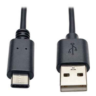 Imagem de TRIPP LITE Cabo USB 2.0 de alta velocidade macho para USB tipo C macho 3' (U038-003), preto