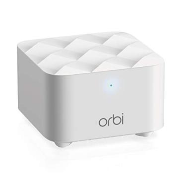 Imagem de NETGEAR Orbi Mesh WiFi Add-on Satellite (RBS10) – Funciona com Orbi RBK13, soma até 1.500 metros quadrados, velocidades de até 1.2Gbps