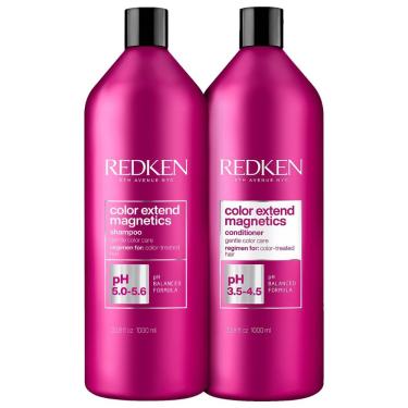Imagem de Kit redken color extend magnetics shampoo 1000ML + CONDICIONADOR 1000ML