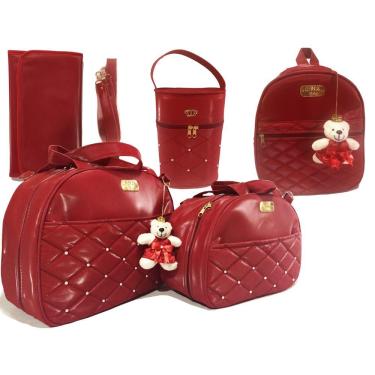 Imagem de Kit Bolsa Saída Maternidade perola