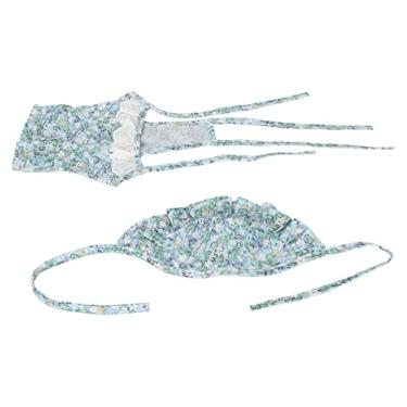 Imagem de Shanrya Vestido para animais de estimação para cães e gatos, roupa de proteção solar princesa