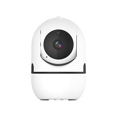 Imagem de NEWSTYP Câmera IP sem fio WiFi 360 CCTV, mini câmera de vigilância de vídeo para animais de estimação com monitor de bebê WiFi ycc365 1080p Casa inteligente