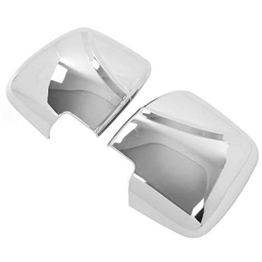 Imagem de Capa de espelho asa, capa de espelho retrovisor acabamento exterior estilo galvanoplastia substituição para HIACE H200 2005-2018