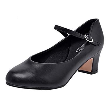 Imagem de Sapato feminino com 5 cm de personalidade STELLE, Preto, 9