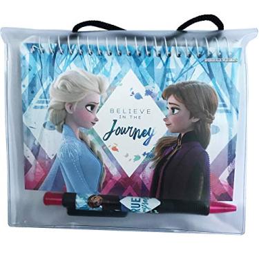 Imagem de Disney Frozen Livro de autógrafos Elsa e amigos com caneta retrátil