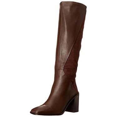 Imagem de Franco Sarto Bota feminina L-stevietall na altura do joelho, Chocolate, 7