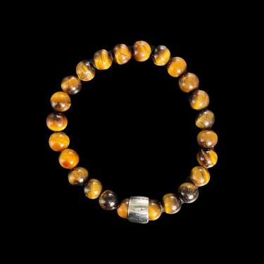 Imagem de Pulseira De Pedras - Olho De Tigre