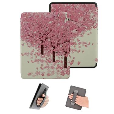 Imagem de Capa para Kindle (11ª geração) versão 2022, capa de 6 polegadas, capa com função automática despertar/hibernar, design de alça de mão – não adequado para Kindle Paperwhite 11ª geração