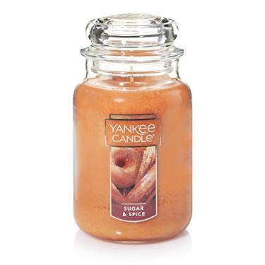 Imagem de Yankee Candle 1342440Z Vela em pote grande, açúcar e especiarias