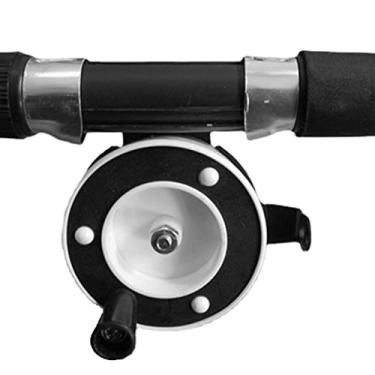 Imagem de pesca inverno - Pole Rod Antiga Roda Camarão Rafting,Varas linha para varas camarão leve esquerda/direita acessórios pesca intercambiáveis Purble