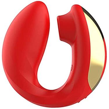 Imagem de Adultos Sugador de Clitóris Vibradoris Feminino Brinquedos Sexuais Eróticos Estimulador Clitóris e Ponto G 10 modos de Vibração Para Mulheres Recarregável