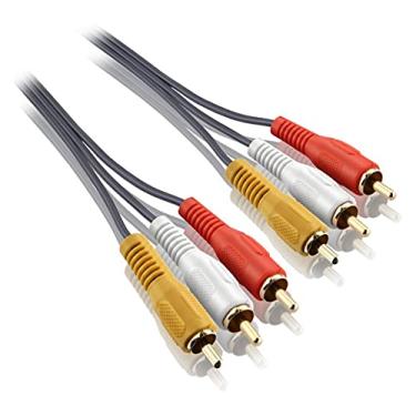 Imagem de Cabo Rca Triplo - Audio e Video - 3 metros