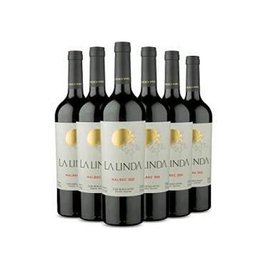 Imagem de Kit Vinho Tinto La Linda Malbec 2022 6 Garrafas