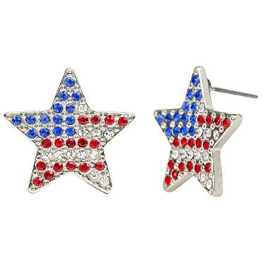 Imagem de Madison Tyler – Brincos femininos de pino com pino da coleção Americana