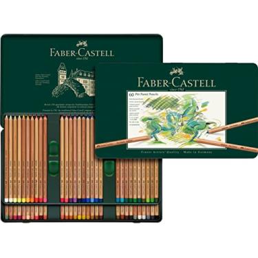 Imagem de Lápis de Cor Pastel Seco Pitt 60 Cores, A&G Faber-Castell