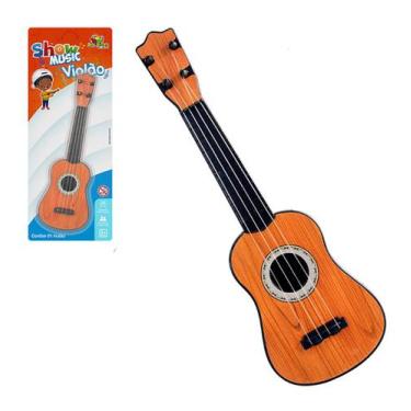 Imagem de Mini Violão Cavaquinho Infantil Brinquedo Violao - Art Brink