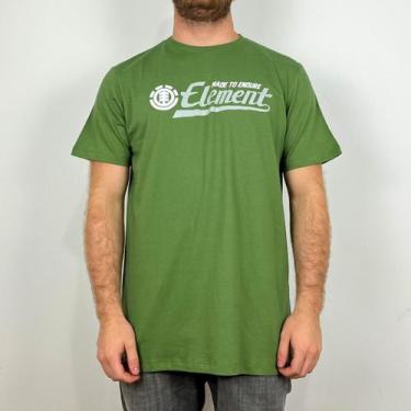 Imagem de Camiseta Element Signature Verde Militar