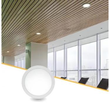 Imagem de Painel Plafon Luminária Led Embutir Redondo 12w Bivolt (Branco neutro - 4000K)