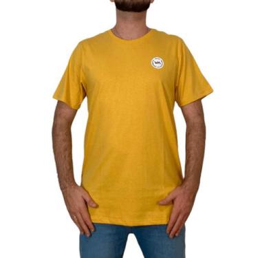 Imagem de Camiseta Rvca Va Coaster Amarelo- Masculina