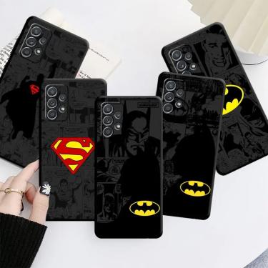 Imagem de Capa de Superman para Samsung Galaxy  Tampa do Telefone  Superman  Batman  Galaxy A52  A53  A12