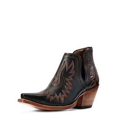 Imagem de ARIAT Botas Country Femininas, Brooklyn preto, 8