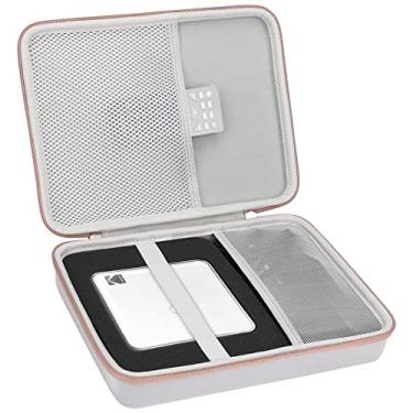 Imagem de khanka Estojo rígido de viagem compatível com projetor de bolso Kodak Luma 400/450 – projetor de filme portátil, apenas capa