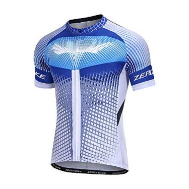 Imagem de Camiseta masculina de manga curta respirável para ciclismo, camiseta para ciclismo de secagem rápida Camisetas para ciclistas de ciclismo Roupas para bicicleta de corrida