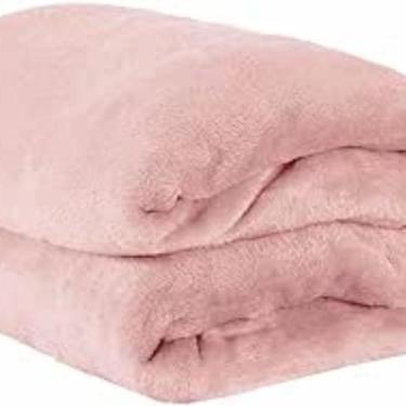 Imagem de Cobertor Solteiro Velour Neoclassico Camesa Microfibra Rosa
