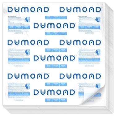 Imagem de Dumond Papel laminado – Mantém os removedores de tinta Dumond em estado úmido – prolonga a vida útil do produto e as velocidades de remoção – retém lascas de tinta, flocos e detritos – fácil eliminação – 3 folhas (99 cm x 99 cm/folha)