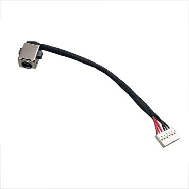 Imagem de Zahara Conector de cabo DC Tomada de porta de carregamento para ASUS TUF Gaming FX705GD FX705GE FX705D FX705DT-DR7N8 FX505D FX505DT FX505DT-AH51 FX505G FX505GT 1417-00L40A2 14026-0016-0016 0000