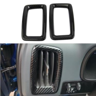 Imagem de Kit de acabamento de saída de ar de fibra de carbono para Chevrolet Colorado 2015-2022 para GMC Canyon 2015-2022