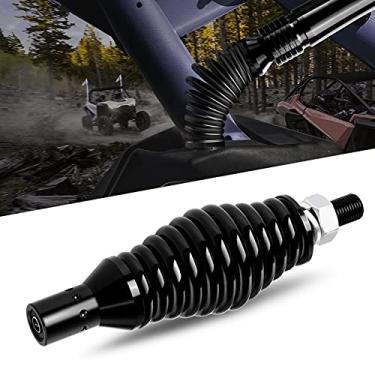 Imagem de Nirider — Suporte de montagem com mola de luz de chicote preto, suporte de montagem com mola, cilindro de liberação rápida, suporte de bandeira de duna resistente para UTV ATV RZR SXS Truck Car Off Road Can Am