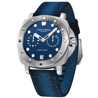Imagem de Relógio de mergulho mecânico automático masculino 200m à prova d`água