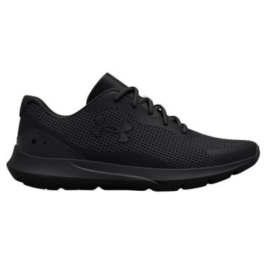 Imagem de Under Armour Tênis de corrida masculino Surge 3, (002) Preto/Preto/Preto, 42