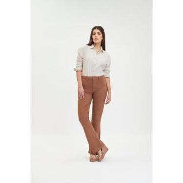 Imagem de CALÇA SARJA FEMININA COM LYCRA BOOT CUT - YOUNG STYLE-Feminino