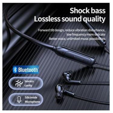 Imagem de Fone wireless Pro (Black) with Powerful Bass Hastes Flexíveis - Headse