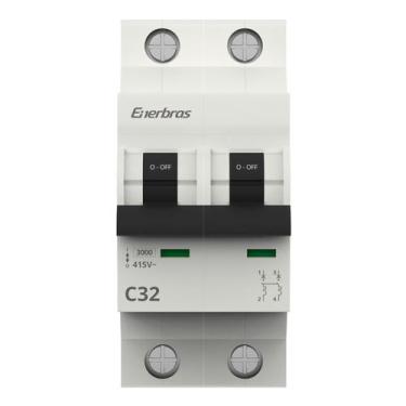 Imagem de Mini Disjuntor Bipolar 32A ENERBRAS