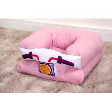 Imagem de Assento Para Bebê - Poltroninha Em Tecido Soft - Moto Rosa - LAURABABY
