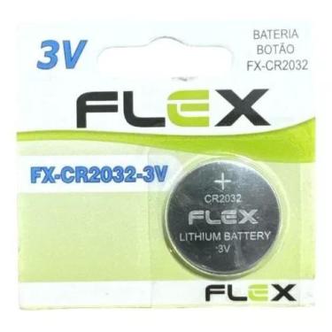 Imagem de Bateria Cr2032 Flex Para Controle De Alarme Chave De Carro - FERREIRA 