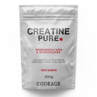 Imagem de Creatina Monohidratada Pura (sc) 500 G - Codeage-Unissex